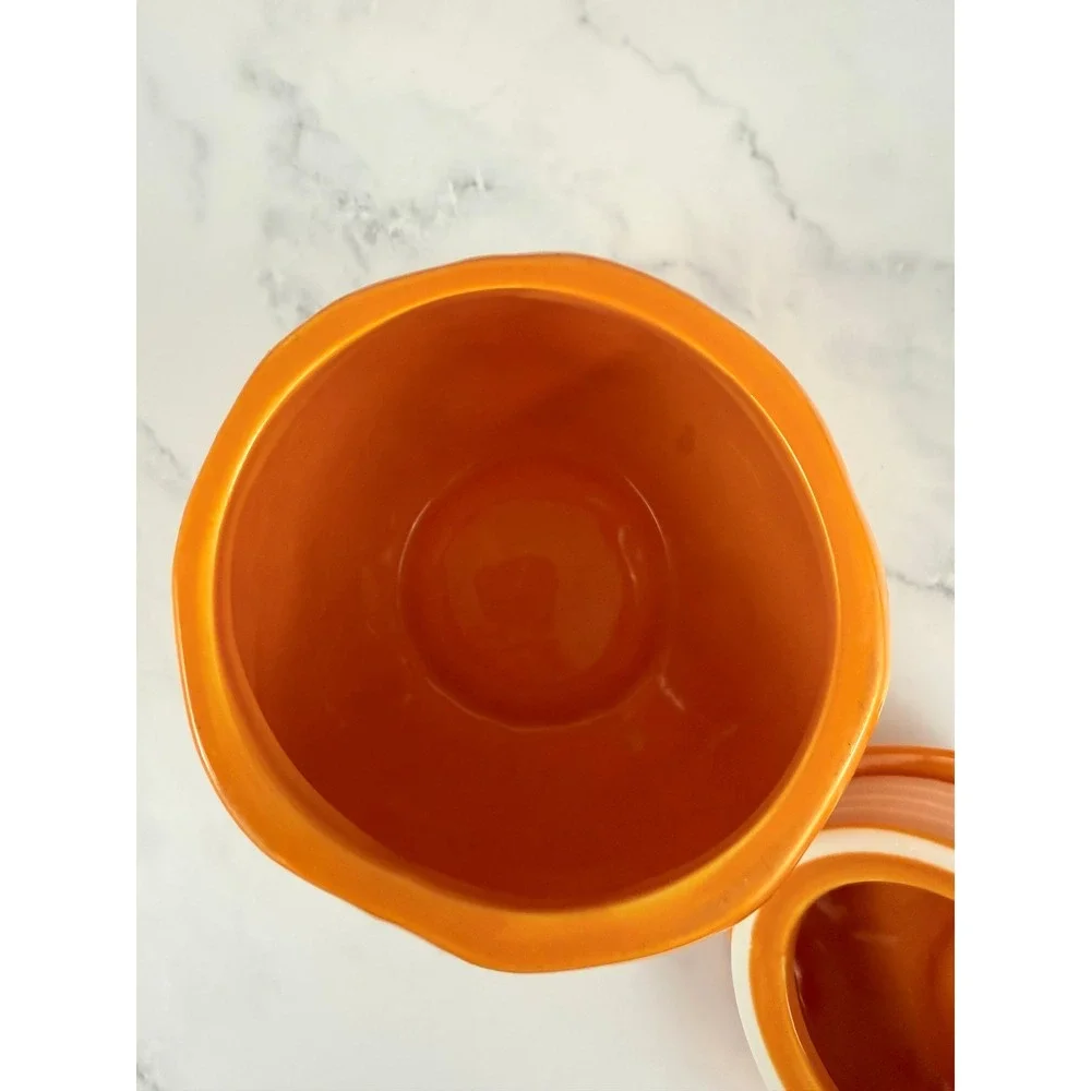 Rae Dunn ORANGE 7